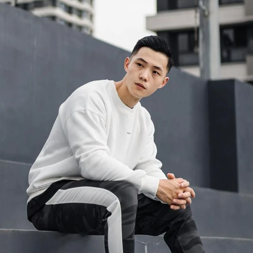 Trendy Brand Long Sleeved Round Neck Loose And Thickened Hoodie For Men's Brothers Autumn And Winter Sportswear