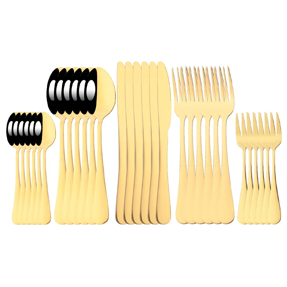 30Pcs Gold