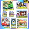 Bluey Action Figure Creative Cartoon Anime Figures Model Statue Collectible Doll Ornament Desk Decoration  Birthday Gift Toys 6