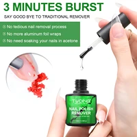 TOWING 10 ml Magic Remover Nagelgel-Nagellackentferner UV-Gel-Nagellack, schnell entfernen, semi-permanenter Lack, Nagellack, 2