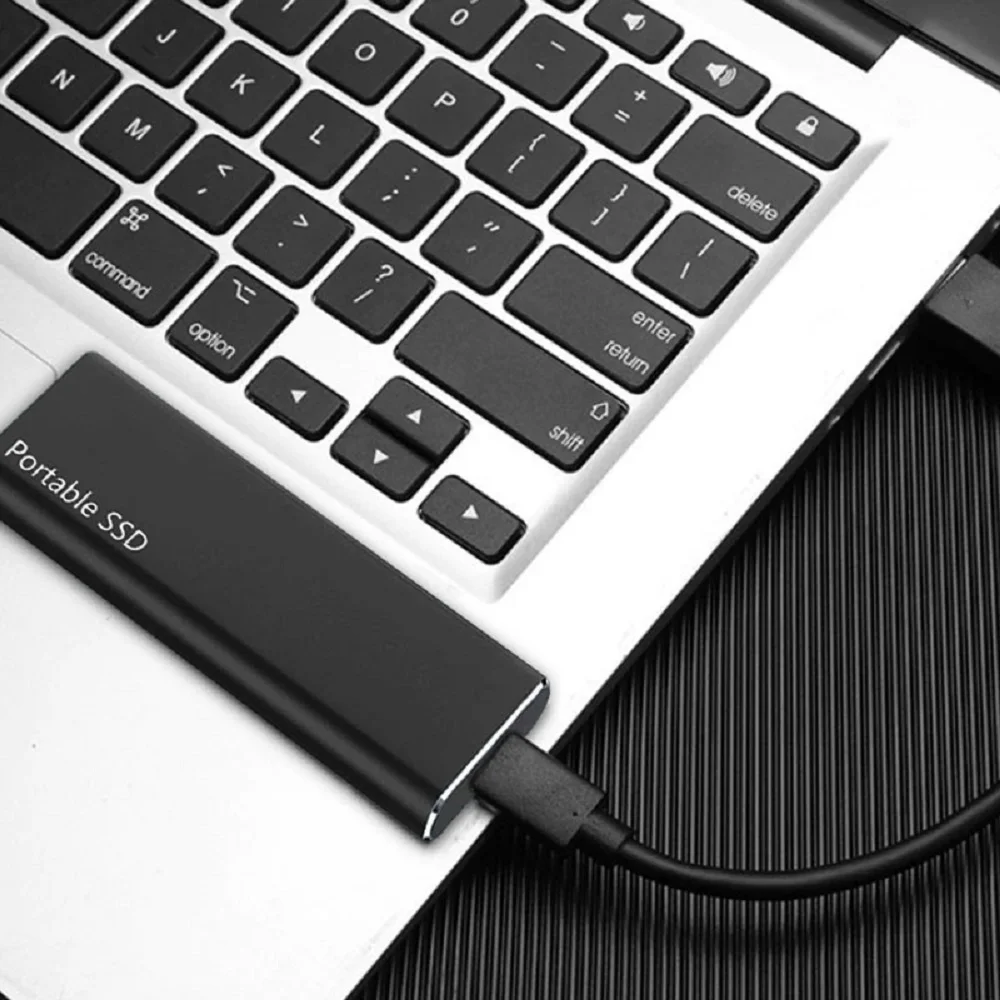 레노버 휴대용 고속 모바일 솔리드 스테이트 드라이브, 500GB SSD 모바일 하드 드라이브, 노트북 및 맥용 외장 스토리지 장치, 1TB