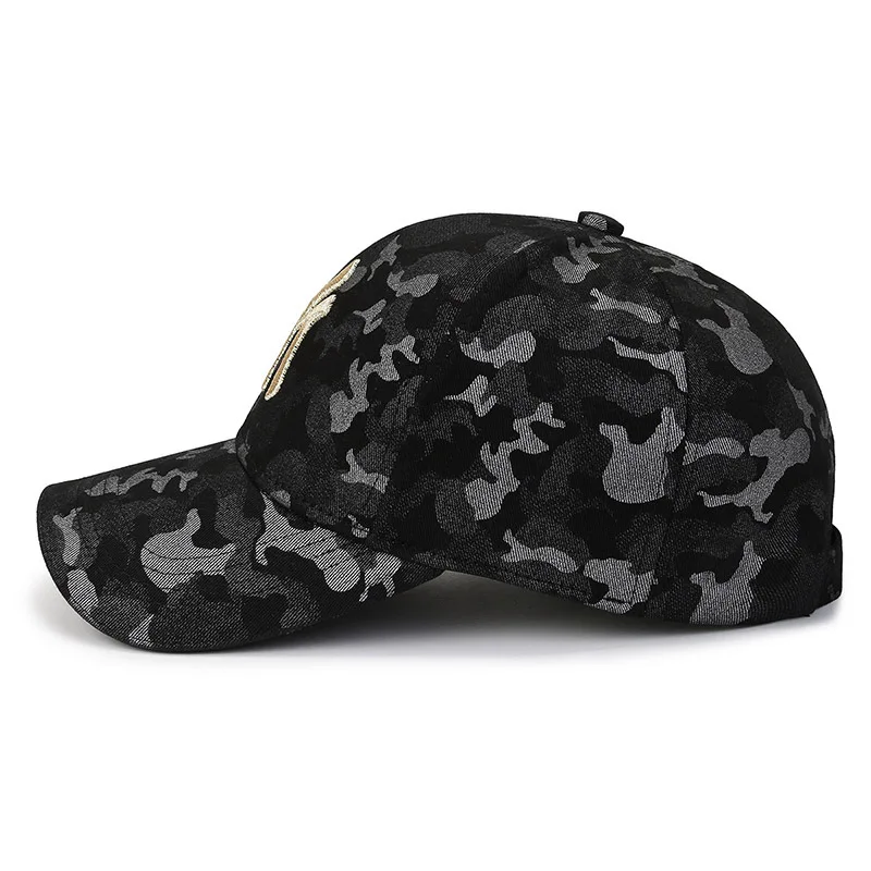 Baseball cap 3D NY Embroidery Letter Women Male Baseball Caps Camouflage Snapback Hats Casual Sport