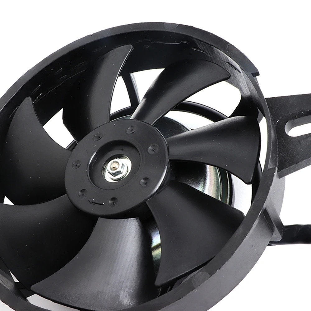 12V Motorcycle Engine Electric Radiator Oil Cooler Cooling Fan For 150cc 200cc 250cc 300cc ATV Quad Go Kart Buggy Motocross Part motorcycle cooling fan
