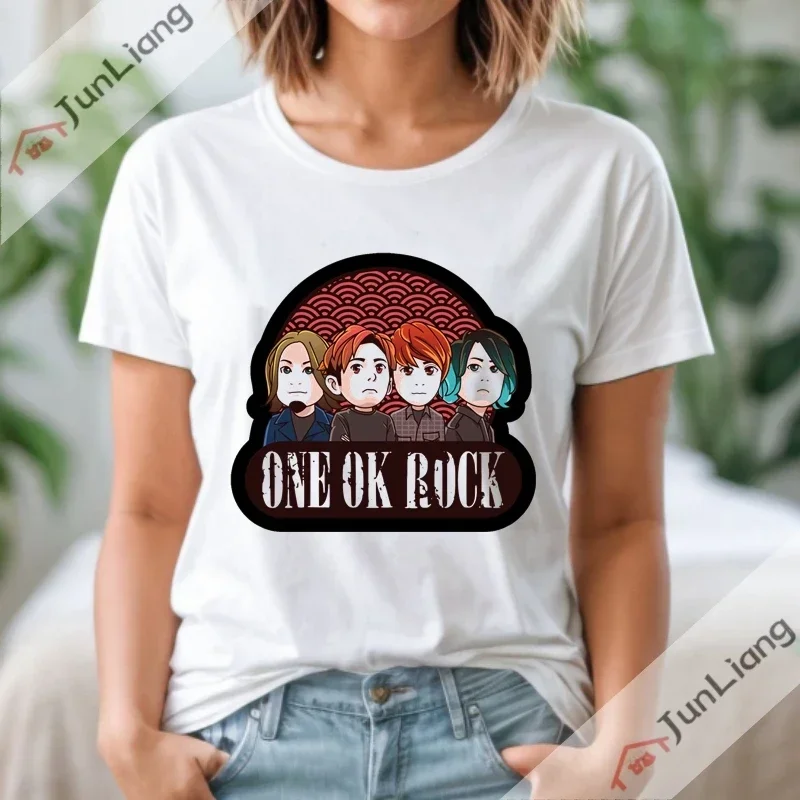 Japanese Rock band One Ok Rock casual vintage T-shirt