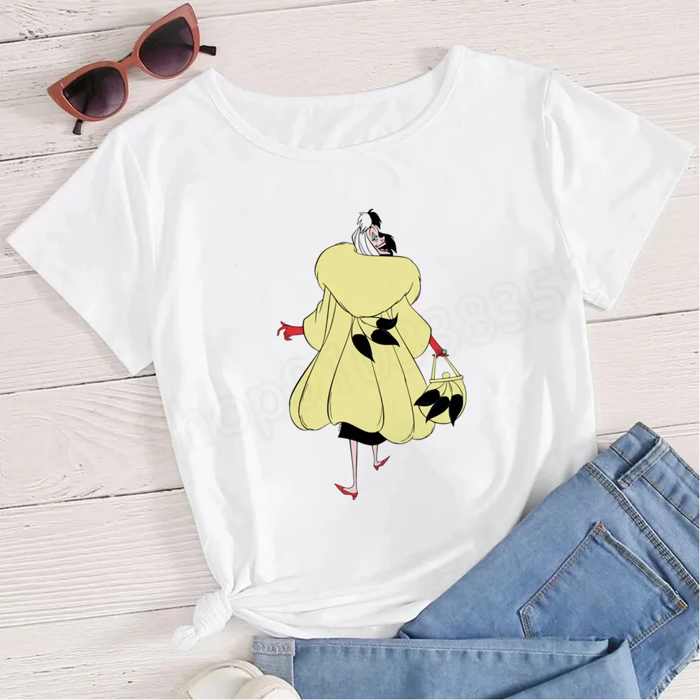 womens-white-graphic-t-shirt-with-retro-fashion-villain-print