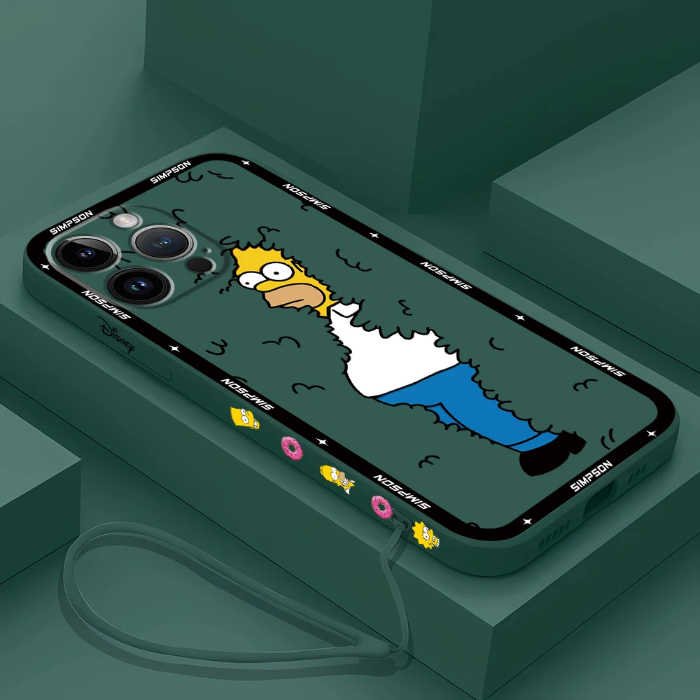 The Simpsons Soft Cover Cute Phone Case