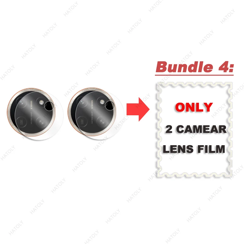 Enhanced Glass Screen Protector with Black Edge & Camera Lens Guard