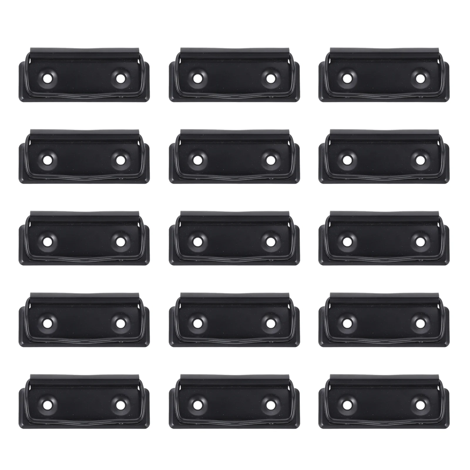 

15 Pcs Stationery Plate Holder Kitchen Assecories Iron Paper Clips Clipboards Menu Folder School Supplys Office Supplies