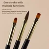 French Stripe Nail Art Liner Brush Set UV Gel Tips Ultra-thin Line Drawing Pen Dual End  Painting Brushes Manicure Tools 2