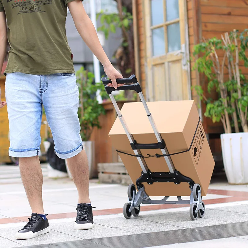 Luggage Cart With Wheels 150kg Blue 2-in-1 Luggage Tolley With ...