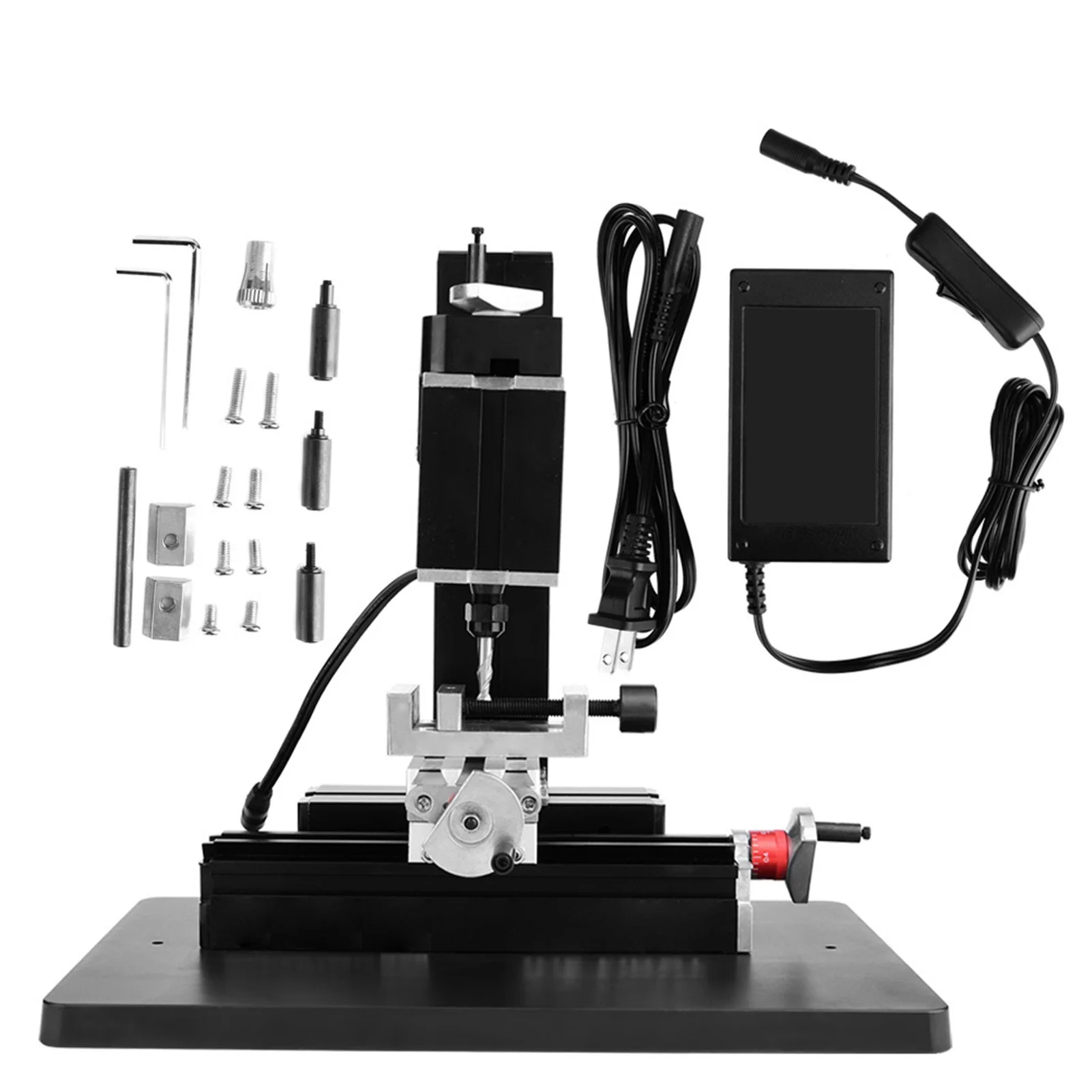 60W-12000RPM-Mini-Metal-Lathe-DIY-Miniature-Milling-Machine-100-240V ...