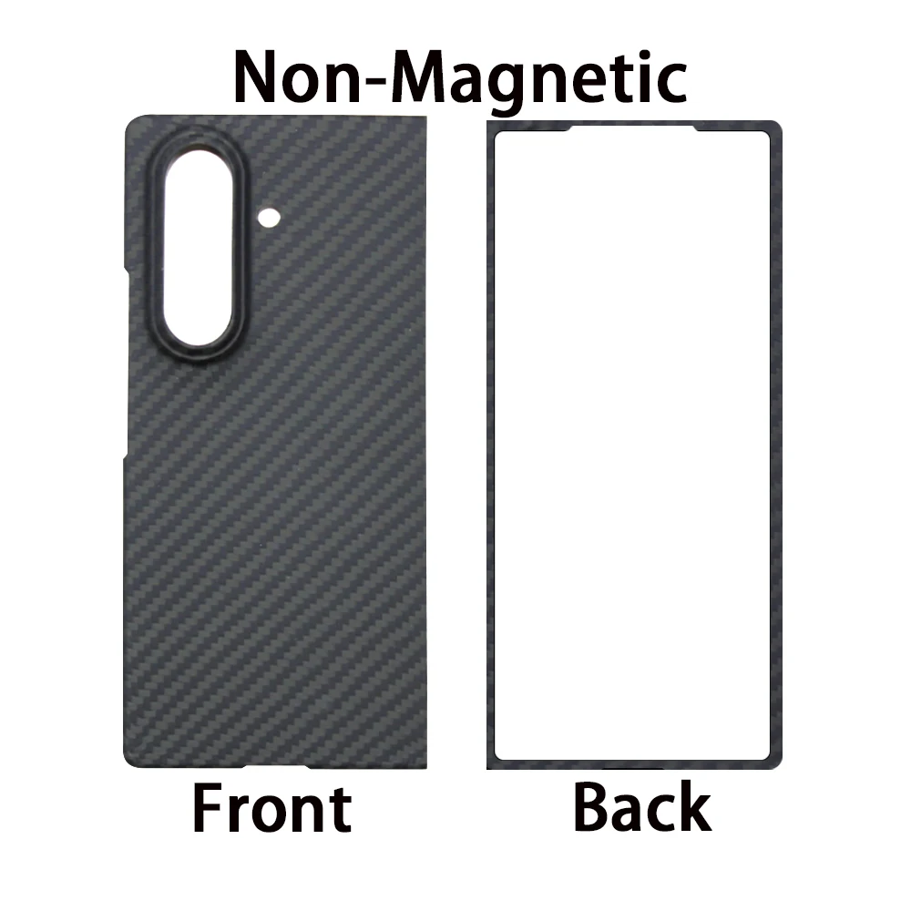 Sleek Carbon Fiber Magnetic Phone Case - Ultra-Thin Aramid Protection