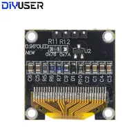 DIYUSER 0.96 inch IIC SPI Serial 7/4Pin White/Blue/Yellow Blue/Yellow OLED Display SSD1306 12864 LCD Screen Board for Arduino - Image 2