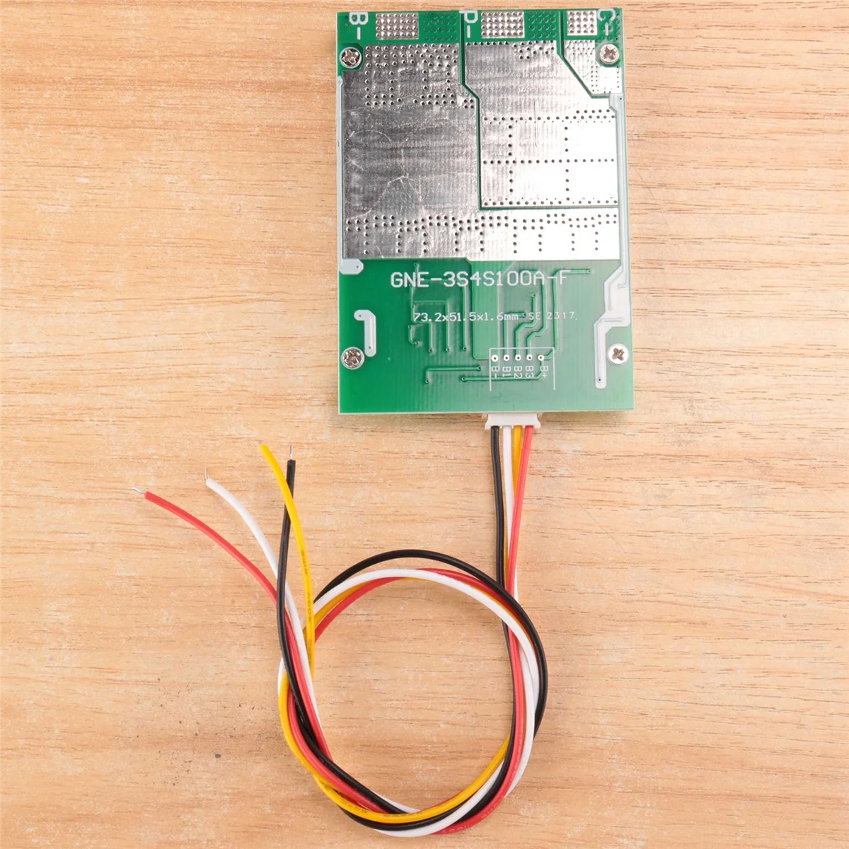 ABUO3S 12V 100A BMS Li-Iron Scheda di protezione del caricabatteria al litio con bilanciamento della batteria di alimentazione/migliora la scheda di protezione PCB