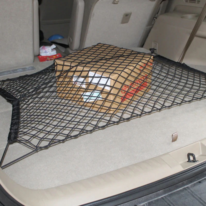 Universal Car Trunk Net Elastic Luggage Net Cargo Organizer Storage Mesh Nets Stretchable Car Interior Mesh Network Pocket