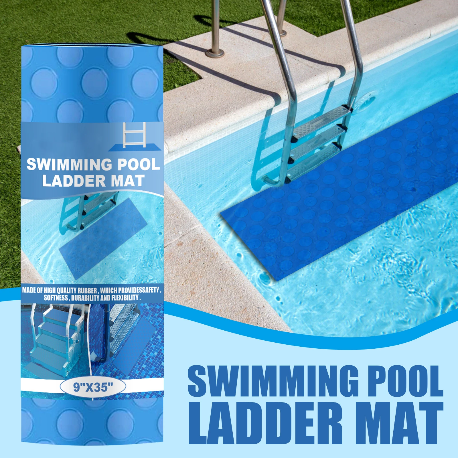Inground Pool Steps And Stairs Latham Pools Swimming Pool Ladder Mat