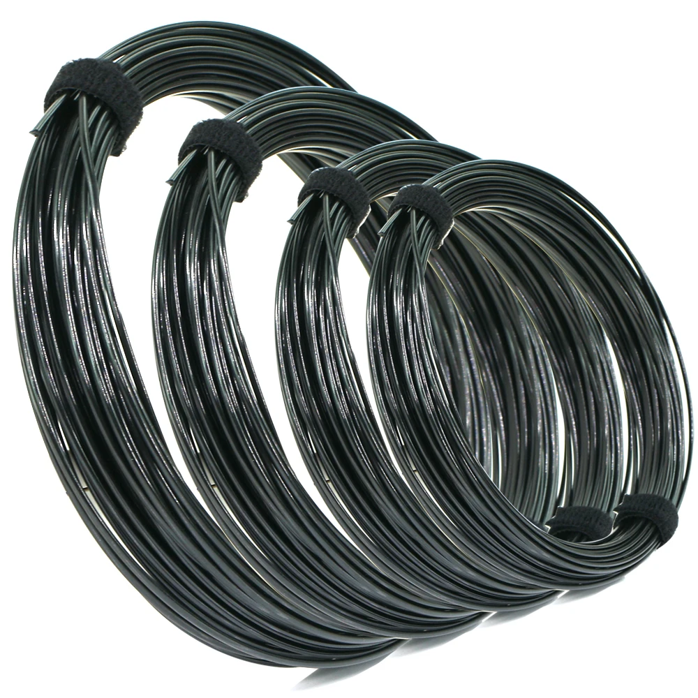 5/10M 1/1.5/2/2.5/3/3.5mm DIY Flexible Bonsai Plants Training Wire for Home Garden Potted Plant Shapes Support Aluminum Wires bonsai wire