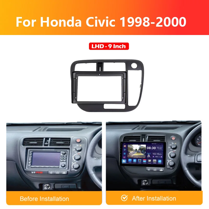 QSZN   , ȥ ú 1998-2000 LHD RHD Ʈ г Ʈ ŰƮ ġ, 2 Din ׷, 9 ġ