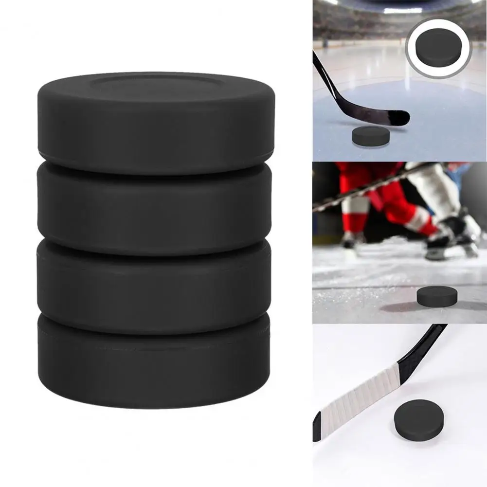 Smooth Glide Puck Noise-reducing Hockey Puck Professional Ice Hockey Set for Indoor Training Classic for Kids