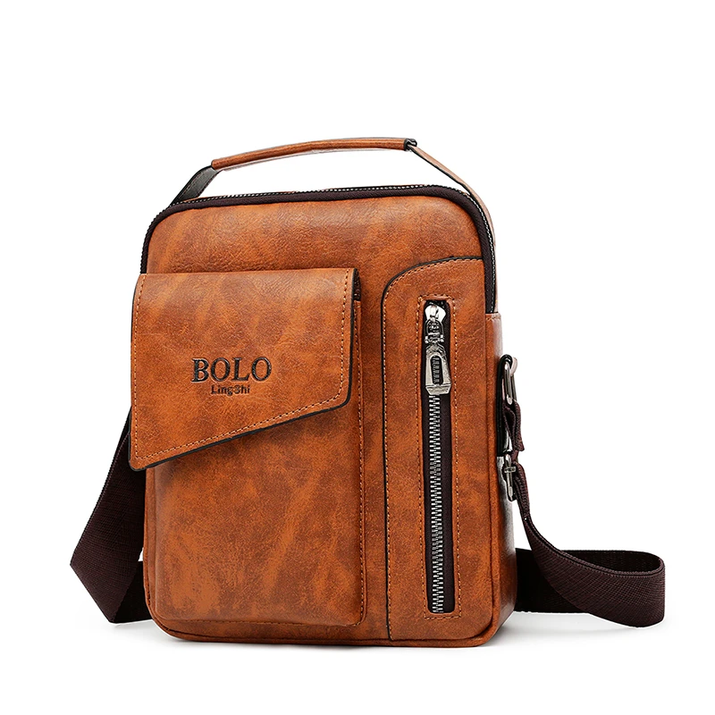 LuxuryBrandCasualMenShoulderBagVintageCrossbodyBagsHigh