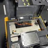 1/14 Five-Way Valve Hydraulic RC Excavator 945 Controlled Truck Panited Yellow Model Assembled Digger Metal Bucket Sound Light 4