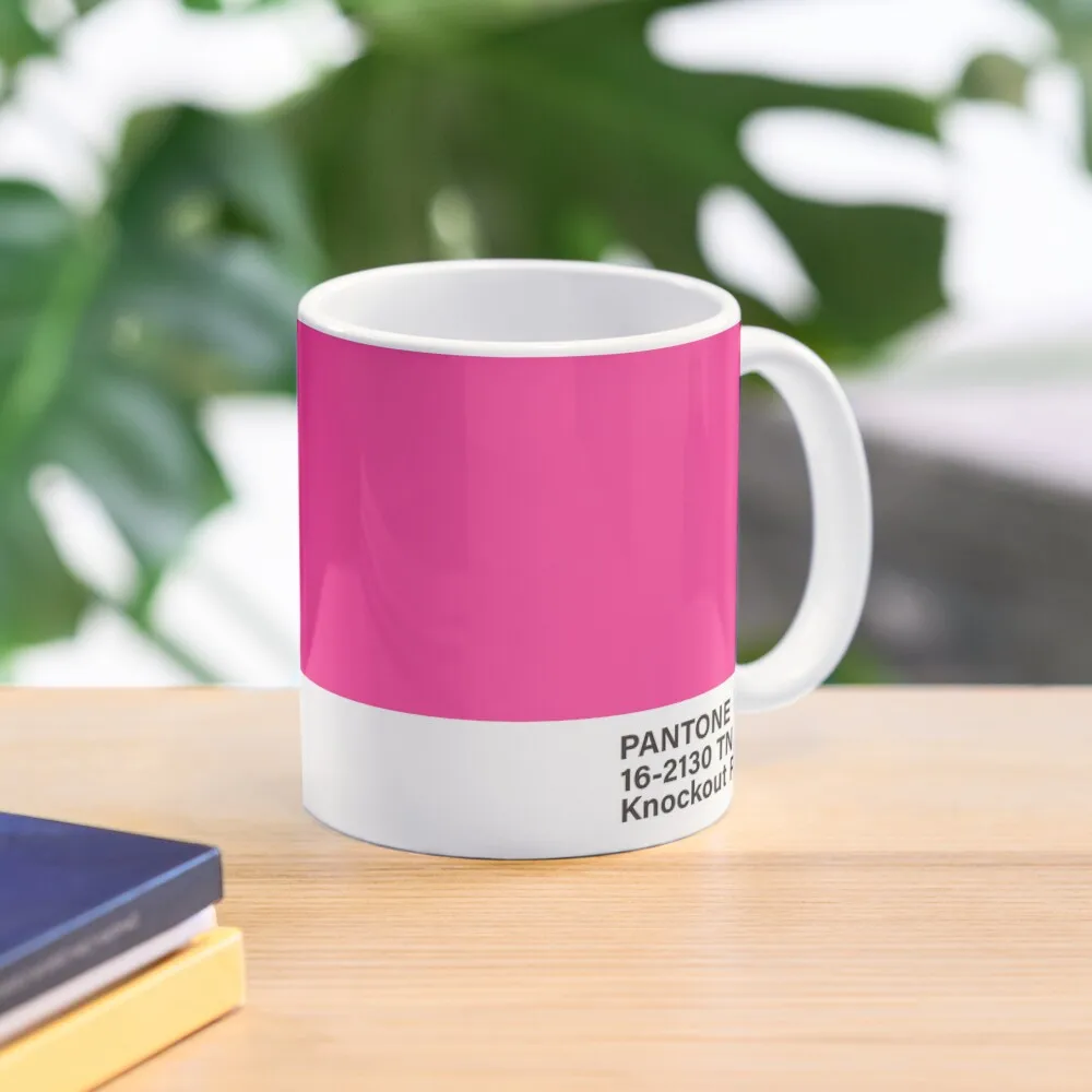 

pantone 16-2130 TN Knockout Pink Coffee Mug Coffe Mug Custom Cup Glass Cup