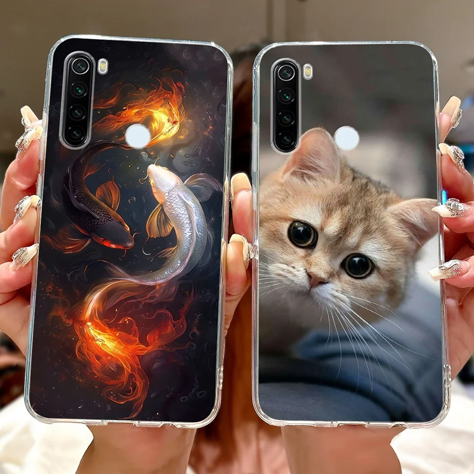 Luxury Painted Soft Slim Phone Case for Xiaomi Redmi Note Series