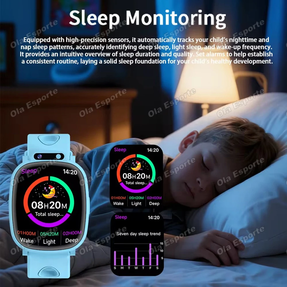 New 2026 Hot Flashlight Smart Watch for Children 18 Games Camera Control Take Photo Stopwatch Calculator Kids Watch Holiday Gift