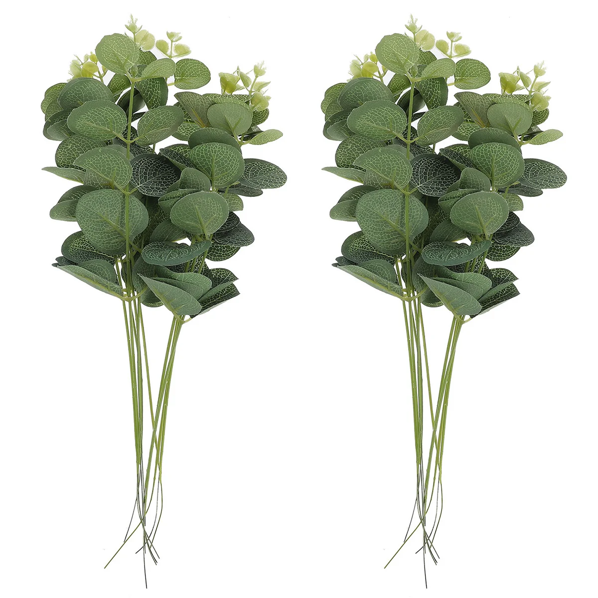 

20 Pcs Ornament Eucalyptus Plugin Baking Adorns Cupcake Topper DIY Dessert Leaf Decors