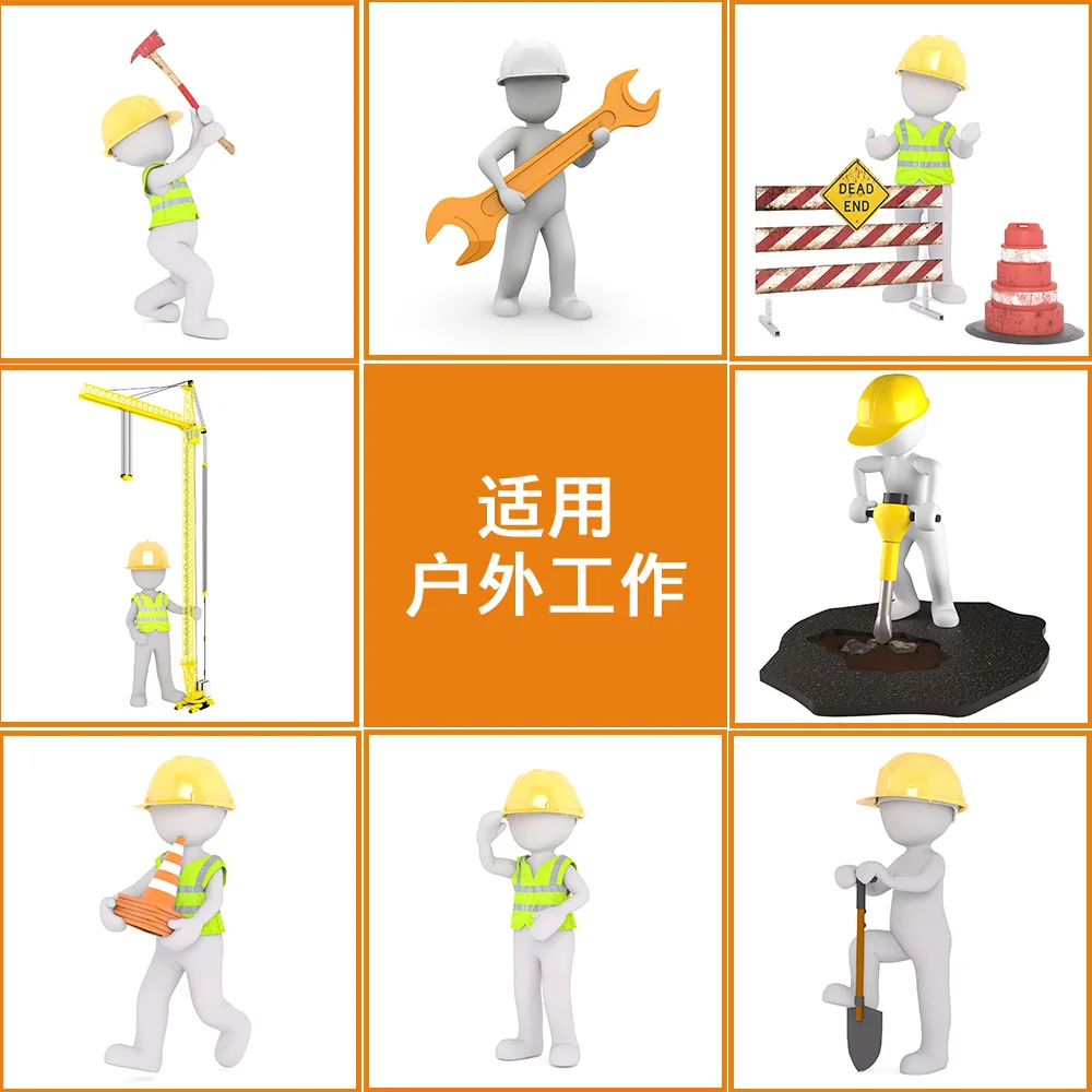 (helmet not included)Outdoor Summer Work Sun Hat Men's Hard Hat Visor Helmet Protective Visor Site Sun Block