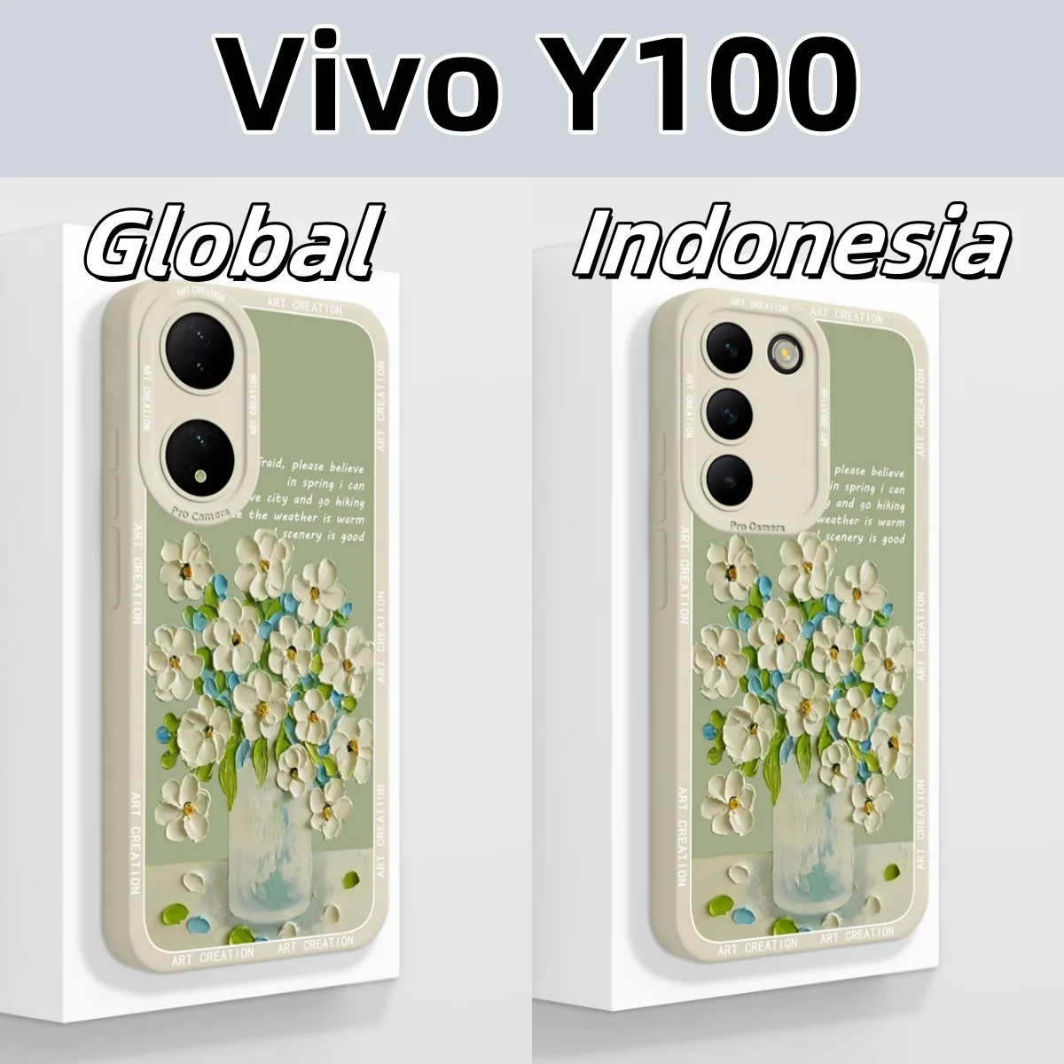 Enhanced Oil Painting Soft Silicone Anti-Drop Full Coverage Phone Case