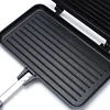 Gas Non-Stick Sandwich Maker Sandwich Maker Aluminium Alloy Bread Toast Breakfast Machine Pancake Baking Barbecue Oven Mold 5