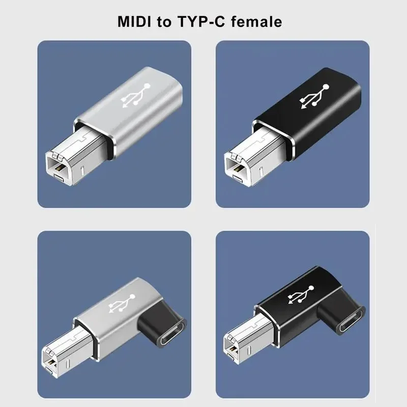 USB 2.0 Printer Adapter For Printer Hard Drive Base Fax Machine Scanner