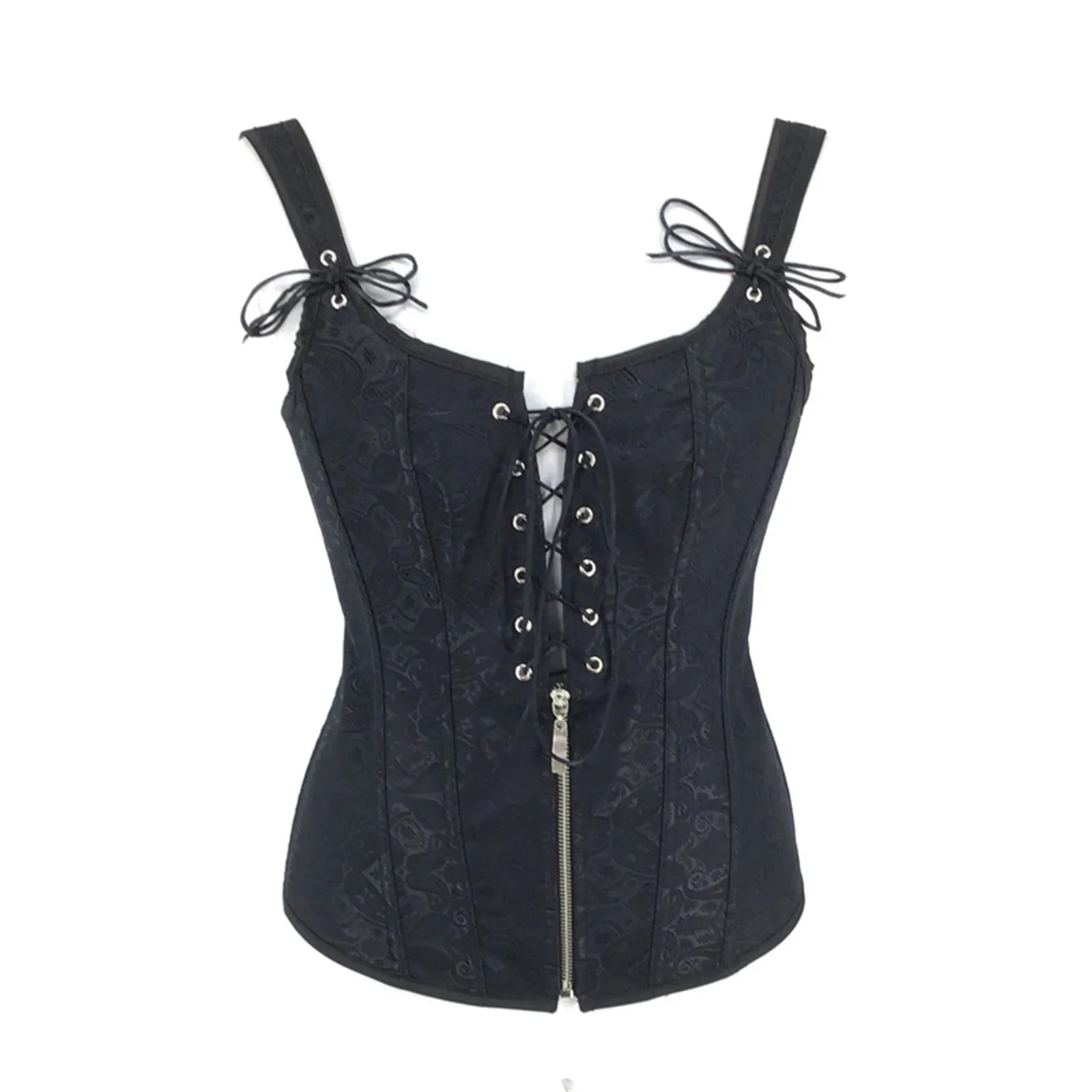 

Sexy Jacquard Gathering Body Fitting ClothesAbdominal Girdle Corset Gargles for Women Mommy Waist Trainer