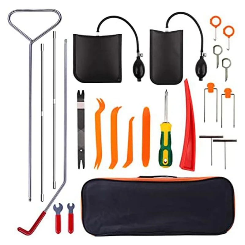 

24PC Piece Automotive And Household Tool Set Perfect For Car Enthusiasts And DIY Tool Kit Car Replacement Accessories