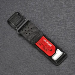 No Gap Nylon Trail Loop Bracelet - 20/22mm Adjustable Strap for 20MM (B)
