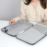Hard Shell Single-Shoulder Laptop Sleeve 14inch Computer Protective Case Suitable for Apple MacBook Pro 13.3inch Air 13.6inch M3 Huawei 15 Lenovo 15.4 Xiaoxin 15 Men's 15.6 - Image 6