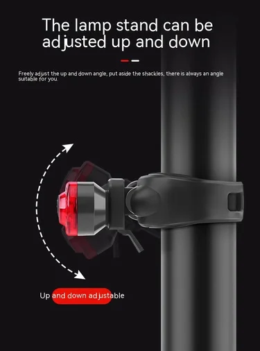 Description Picture 4 of itemBicycle Light Tail Night Riding Warning Light USB Rechargeable High Bright Strong Rear Light Road Cycling Equipment