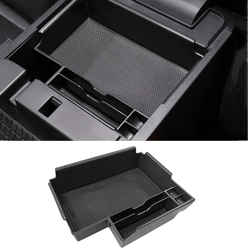 

Center Console Organizer Storage Tray For Ford Explorer 2020 2021 2022 Armrest Box ABS Tray Insert Organizer Glove Pallet