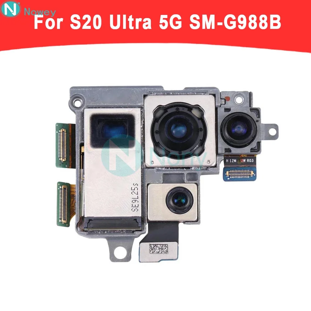 Mobile Phone Lens Mobile Phone Camera Module Nowey G988B Camera Set Flex S20 Ultra 5G SM-G988B Mobile Phone Main Camera Set Telephoto Depth Wide Replacement Parts