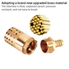 Brass Check Valve 1/2~1" Suction Strainer Foot Valve Agricultural Irrigation Non-Return Valve Hose Connection For Control Water 5