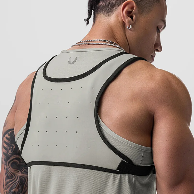 Gym Men's Fashion Brand Multi-functional Outdoor Chest Bag Casual Running  Sports Fitness Small Mobile Phone Bag Tactical Vest - AliExpress