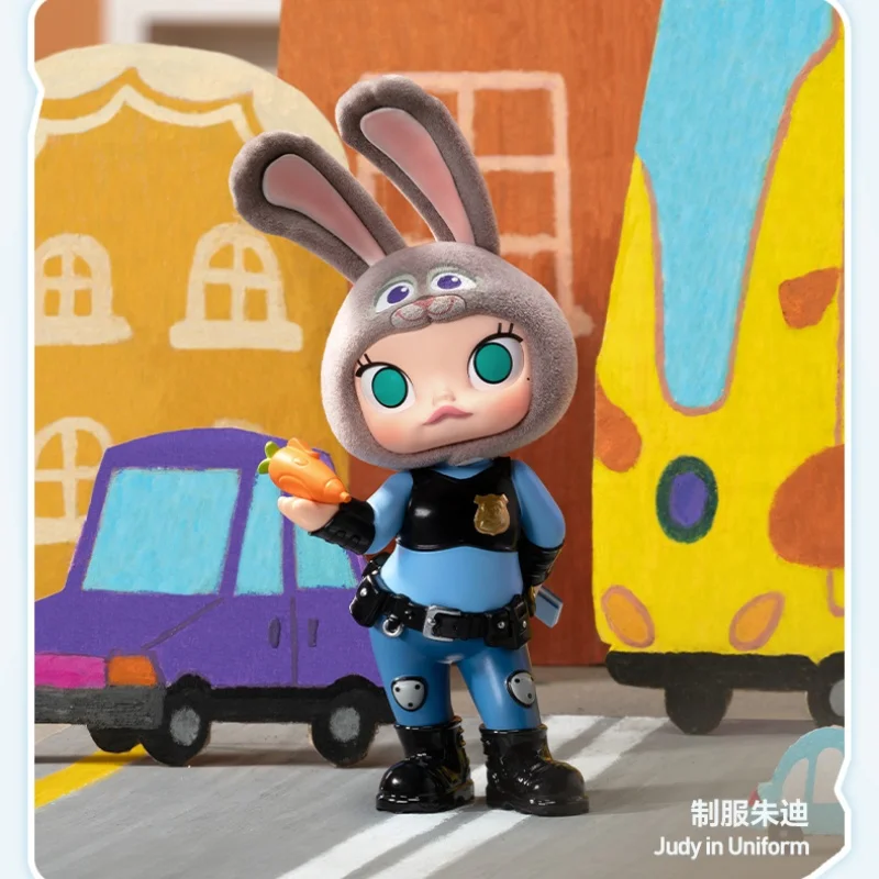 Popmart Authentic Molly × Zootopia Series Blind Box Molly Judy