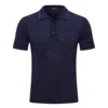 OECHSLI T-shirt Silk 2025 New Men's short Sleeve Breathable geometry pattern and Solid color Suitable for gentleman M-5XL 1