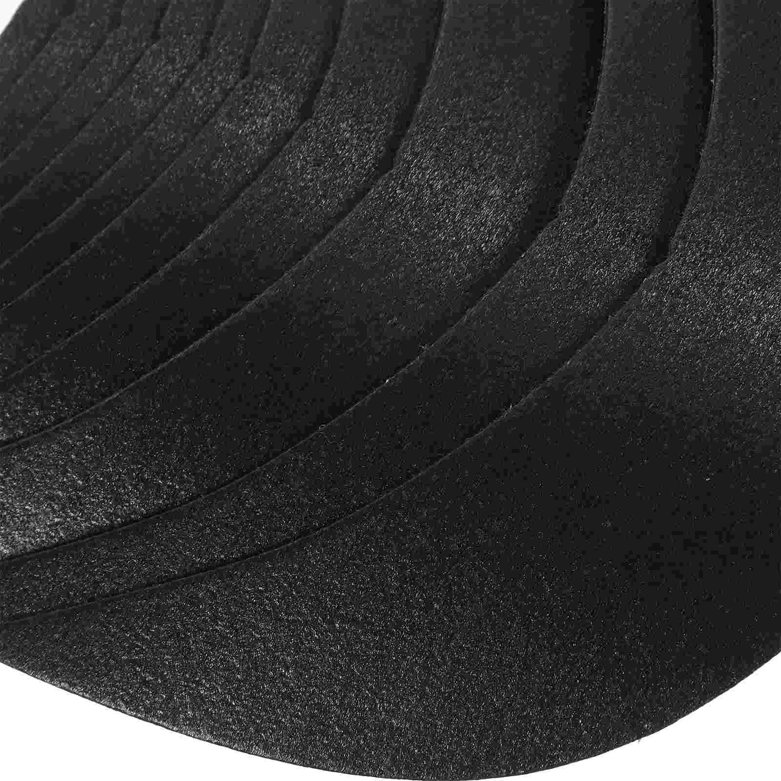 Lot De 10 Inserts De Forme Pour Chapeau - Bord De Visière En Plastique Blanc Pour Enfants (neufs)