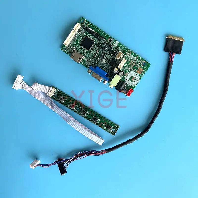 

Плата драйвера ЖК-экрана подходит для HSD101PHW1 LTN101AT03 M101NWN8 VGA HDMI-совместимый монитор ноутбука 40-Pin LVDS Комплект «сделай сам» 10,1 "1366*768