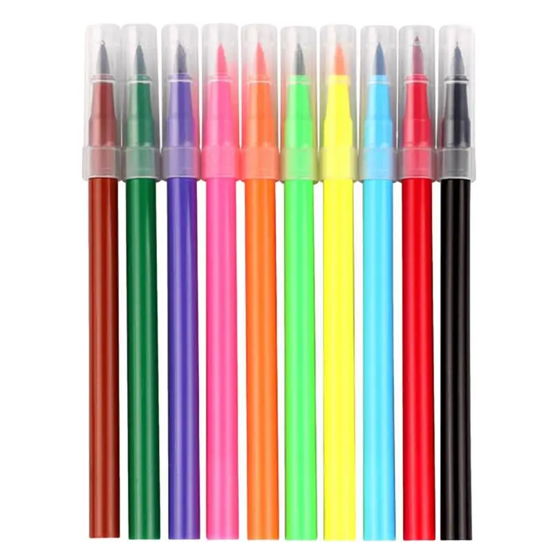 

Edible Markers 10 Colors Ultra Fine DIY Fondant Cakes Easter Eggs Food Grade Gourmet Writers Food Coloring Pens Edible Markers