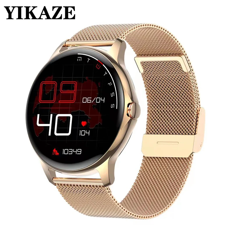 

NFC Smart Watch Men Women Smartwatch Door Access Round Screen IP68 Dial Call Fitness Bracelet 3ATM Waterproof Blood Oxygen