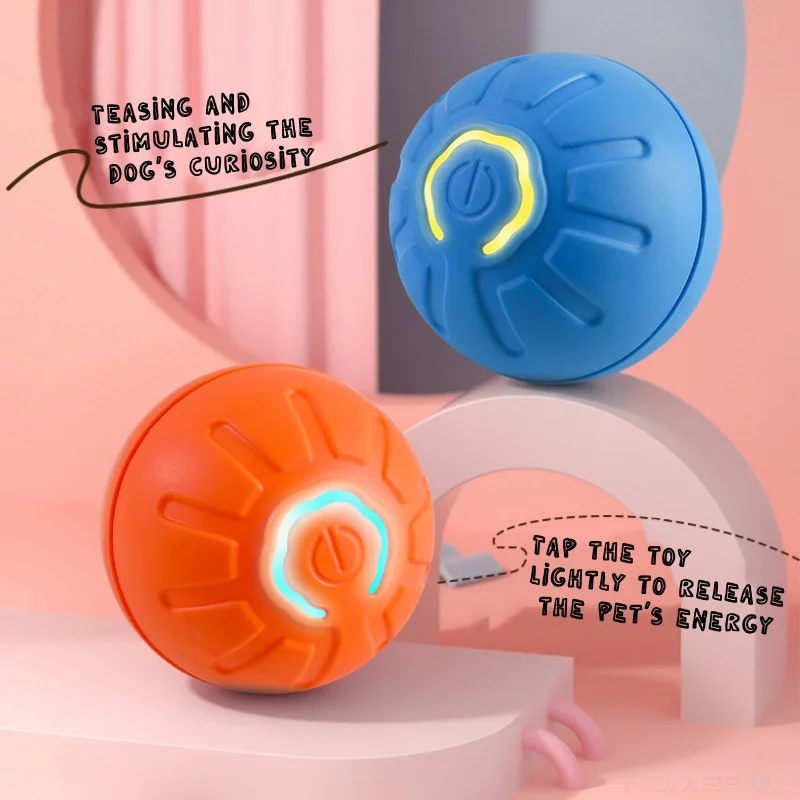 Smart Jumping Ball Toy Auto-Moving for Dogs Cats