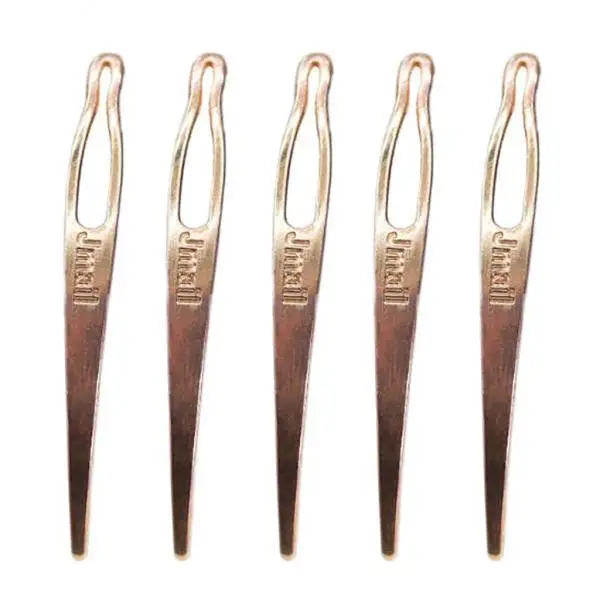 

3X Smooth Interlocking Crochet Hooks Repairing Accessories Tools Golden